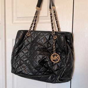 Michael Kors quilted leather handbag